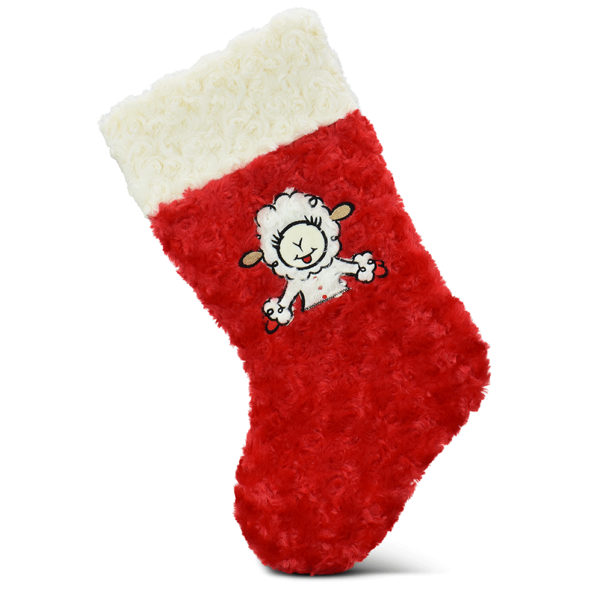Multipet Holiday Lamb Chop Stocking By Shari Lewis, 17 Multipet Holiday Lamb Chop Stocking By Shari Lewis, 17